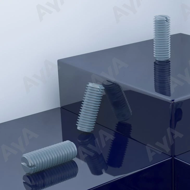 Scotted grub screw